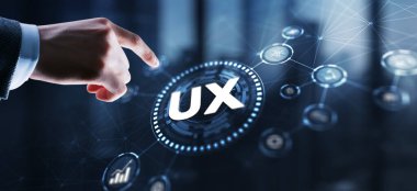 Mobil uygulama kullanıcı deneyimi UX veya UX uygulaması.