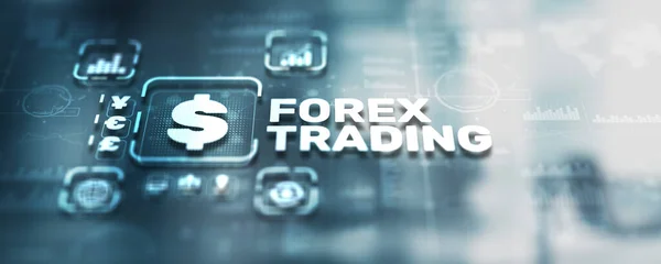 Forex trading concept. Online trading and consulting. Finance background.