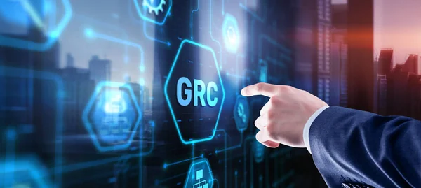 Grc Governance Risk Compliance Concept — Stok fotoğraf