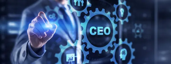 Ceo Leader Manager Concept Business Finance — Fotografia de Stock