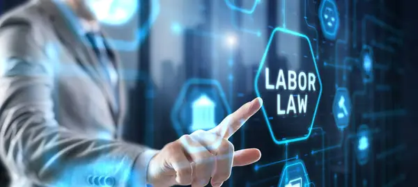 Labor Law Labor Relations Control Regulation Mutual Relations Employees — Stock Photo, Image