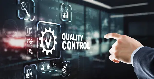 Qualitätskontrolle Standards Business Technology Konzept — Stockfoto
