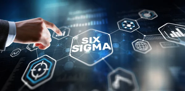 Seis Sigma Conjunto Técnicas Ferramentas Para Melhoria Processos 2024 — Fotografia de Stock