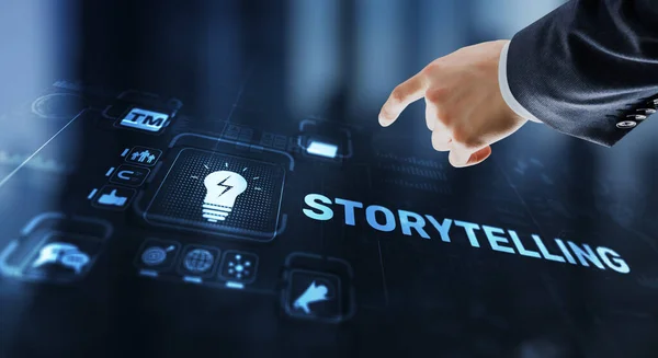 Storytelling. Story Telling Education and literature Business concept. Ability to tell stories.