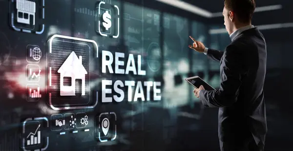 Real Estate Concept Buying Real Estate Business Life — Stock Photo, Image