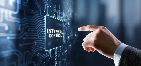Internal Control. Business, Technology, Internet and network concept.