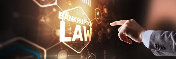 Judicial Decision Lawyer Business Concept Bankruptcy Law Concept — Stock Photo, Image