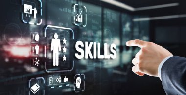 Yetenek Öğrenme Kişisel Geliştirme Finans Yetkinliği İş Konsepti.