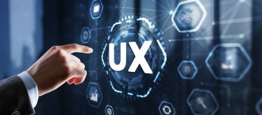 Mobil uygulama kullanıcı deneyimi UX veya UX uygulaması.