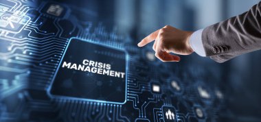 Crisis management concept. Procedure for finding a solution to the crisis.