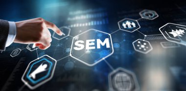SEM Arama Motoru Pazarlama. Dijital pazarlama, Çevrimiçi reklam.
