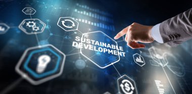 Sürdürülebilir kalkınma, ekoloji ve çevre koruma kavramı. Yenilenebilir enerji ve doğal kaynaklar.