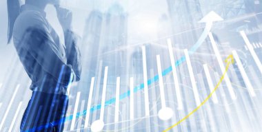 Ticaret ve borsa. Kripto işlemci yatırımcı geçmişi.