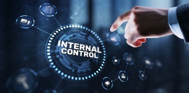 İç kontrol. İş, Teknoloji, İnternet ve ağ kavramı.