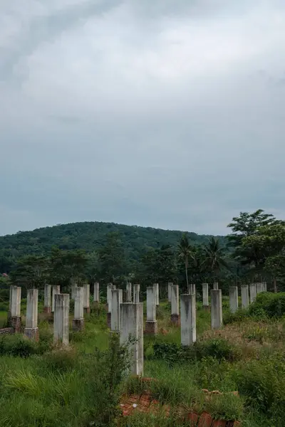 Kuningan West Java köyünün güzel manzarası. 