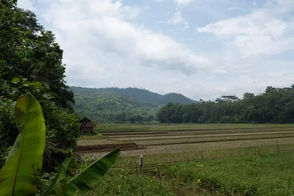 Piękne Krajobrazy Miejscowości Kuningan West Java — Zdjęcie stockowe