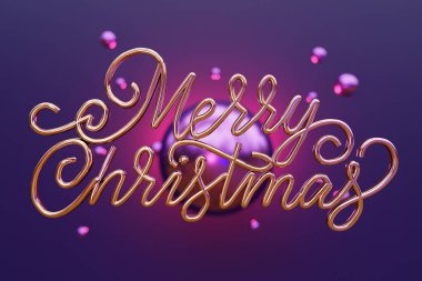 3D Mutlu Noeller ve Mutlu Yıllar kaligrafi tebrik kartı geçmişi.