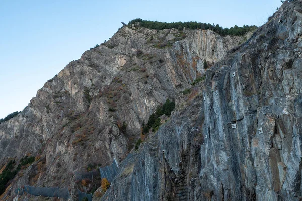 stock image Morning at the Roc del Quer viewpoint in Canillo, Andorra.