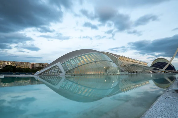 Valencia Spanya Kasım 2022 Valencia Spanya Daki Bilim Sanat Şehrindeki — Stok fotoğraf