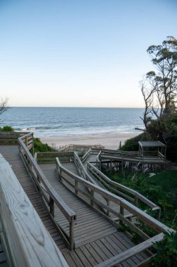 Costa de Atlantida Uruguay 'ın Altın Sahili' nde.