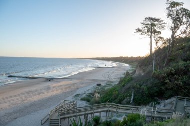 Costa de Atlantida Uruguay 'ın Altın Sahili' nde.