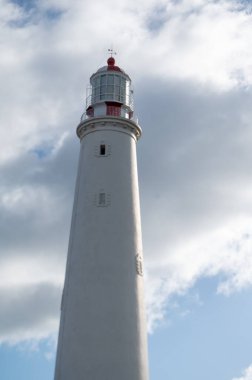 Uruguay, Rocha 'daki La Paloma şehrinin deniz feneri..