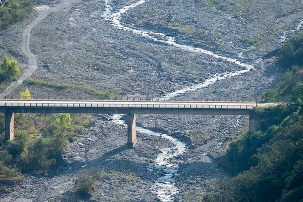 Most Przez Rzekę Reyes Termas Reyes Prowincji Jujuy Republice Argentyńskiej — Zdjęcie stockowe