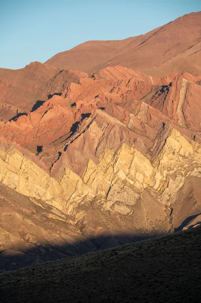 Serrania Hornocal Hill Fourteen Colors Quebrada Humahuaca Jujuy Argentina — Stock Photo, Image