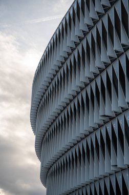Bilbao, İspanya: 23 Mart 2024: Bilbao 'daki Estadio San Mams' in dışında Euskadi ve Uruguay arasında oynanan Uluslararası Dostluk karşılaşması öncesinde 23 Mart 2024 tarihinde İspanya 'nın Bilbao kentinde görüldü..