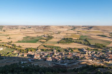 Views from Castrojeriz Castle to the 