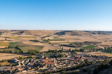 Views from Castrojeriz Castle to the 