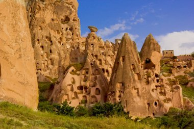 Türkiye 'de urgup ve goreme cappadocia' da güzel bir sahne