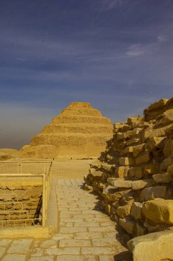 Mısır 'da, Kahire' de, Sakkara Piramitleri