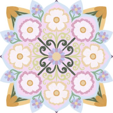 Azulejos majolica fayansları yama Rus tarzı 