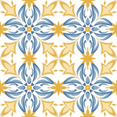 Seramik, tekstil, kağıt, dekoratif duvar kâğıdı, Portekiz süsü, çömlek, halk baskısı, iç mekan odası için geleneksel motifsiz arkaplan