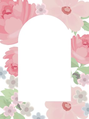 Zarif çiçek şablonları. Düğün davetiyesi, doğum günü ve anneler günü kartları, el ilanı, poster, afiş, broşür, e-posta başlığı, sosyal ağlarda paylaşım, reklam, etkinlikler için