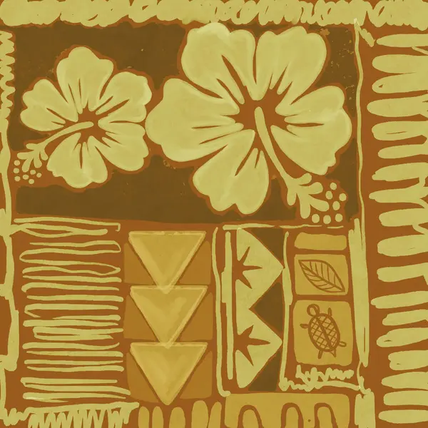 Egzotik kabile tropik polinezya deseni, tiki, aztek tekstil baskısı, geometrik arka plan, kumaş ve parti kağıdı baskısı için mükemmel..