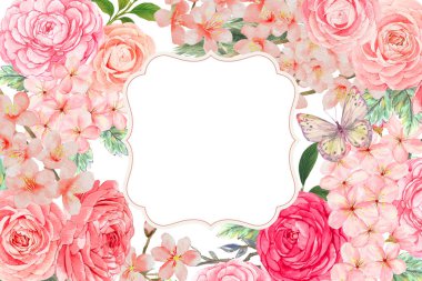 Çiçek buketi deseni için portakal rengi şeftali bahçesi desenli buket gül koleksiyonu