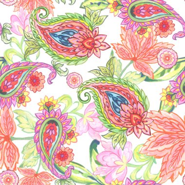 Soyut çizim tekstil tasarımı, çok renkli lamasyon desenli kumaş desenli düzenleme ve dijitalli desensiz batik çiçek deseni resimleme dijital resim yazdırma