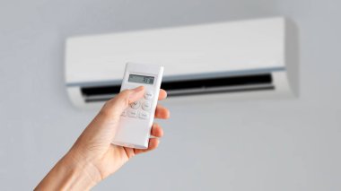 Klimaya yönlendirilmiş uzaktan kumanda.