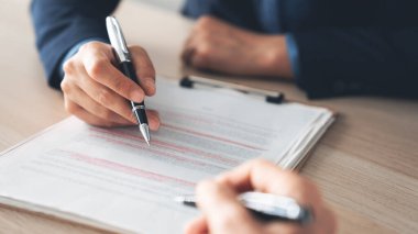 İş, iş adamları ve ofis hayatı kavramı
