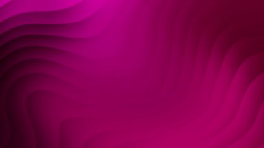 Grafiksel soyut tasarım renk arkaplanı. Mor hareket eden mavi dalga çizgileri. Renkli düz dalga ışınları şeritleri. Yüksek kalite 4k görüntü