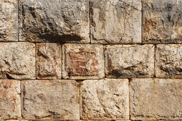 Αρχαίο Πέτρινο Φόντο Παλαιάς Υφής Λίθινο Υλικό Του Αρχαίου Κτηρίου — Φωτογραφία Αρχείου