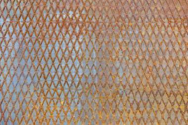 Rust metal background. Rusty texture old iron steel surface plate. Grunge, aged, corrosion material backdrop. High quality photo