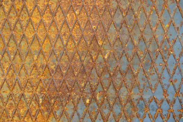 Rust Metal Background Rusty Texture Old Iron Steel Surface Plate — Stock Photo, Image
