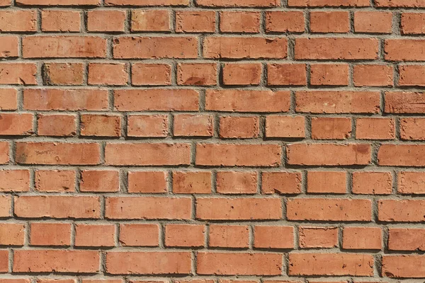 Tegelvägg Murverk Från Gammal Tegelsten Rustik Stil Strukturen Och Mönstret — Stockfoto