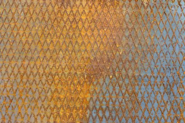 Rust metal background. Rusty texture old iron steel surface plate. Grunge, aged, corrosion material backdrop. High quality photo