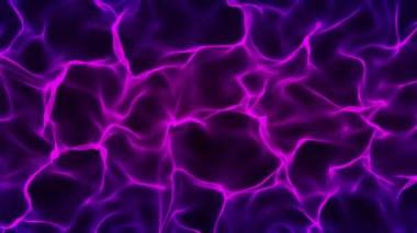 Soyut arkaplan akışı. Siyah arkaplanda 3 boyutlu grafiksel dalgalı çizgiler. Teknoloji, ses, tasarım konsepti. Yüksek kalite 4k görüntü