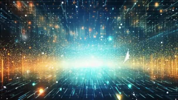 Données ai fond abstrait numérique. Technologie science concept de réseau futuriste. Images 4k de haute qualité