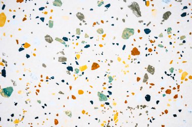 Terrazzo desenli arka plan. Terrazzo Mozaik Taş Seramik Fayans Doku Tasarımı. Yüksek kalite fotoğraf